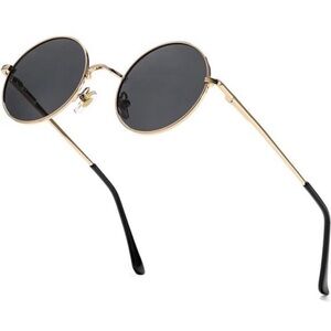 Round Lennon Glasses Round Polarized Sunglasses for Men